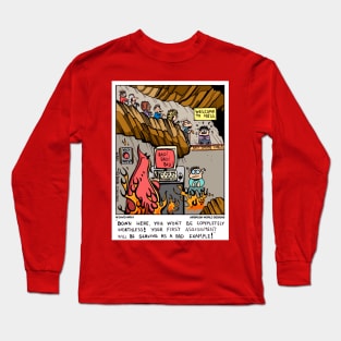 Devil  check in point in hell Long Sleeve T-Shirt